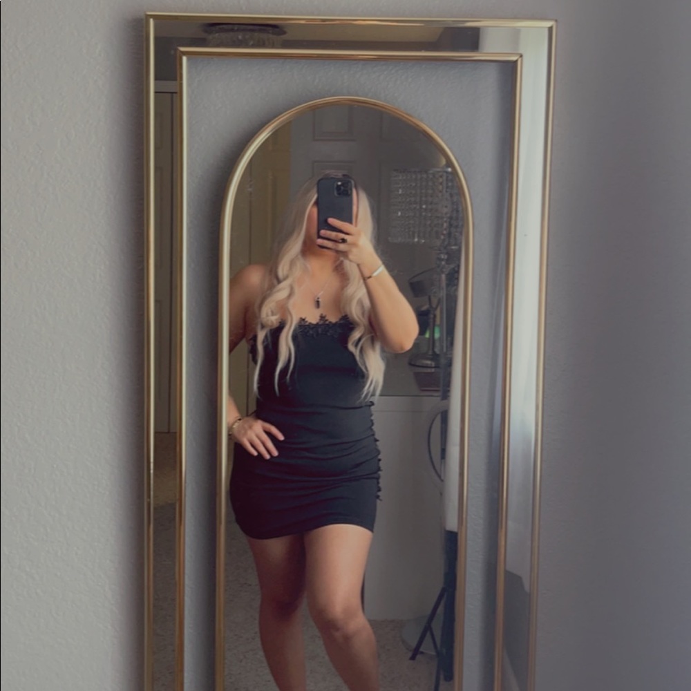 Strapless bodycon dress